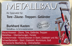 Metallbau Burkhard Kasten